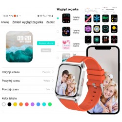 Smartwatch Rubicon RNCE89-6 Czarno-Czarny