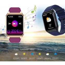 Smartwatch Rubicon RNCE89-6 Czarno-Czarny