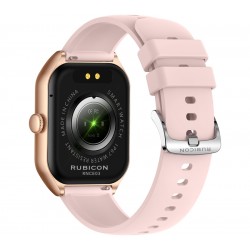 Smartwatch Damski Rubicon RNCF03-5 Różowe złoto Bransoleta + Pasek