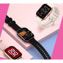 Smartwatch Damski Rubicon RNCF03-5 Różowe złoto Bransoleta + Pasek