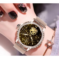 Smartwatch Damski Rubicon RNCF19-1 Różowe Złoto  Bransoleta + Pasek