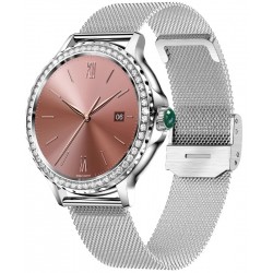 Smartwatch Damski Rubicon RNCF19-1 Silver  Bransoleta + Pasek