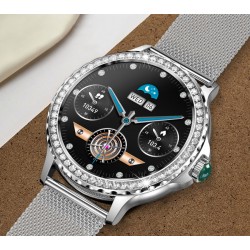 Smartwatch Damski Rubicon RNCF19-1 Silver  Bransoleta + Pasek