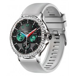 Smartwatch Damski Rubicon RNCF19-1 Silver  Bransoleta + Pasek
