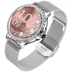Smartwatch Damski Rubicon RNCF19-1 Silver  Bransoleta + Pasek