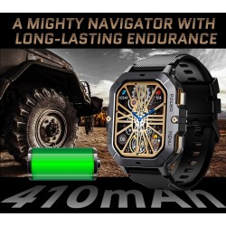 Smartwatch Męski Rubicon RNCF23-1 BLACK