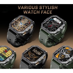 Smartwatch Męski Rubicon RNCF23-1 BLACK