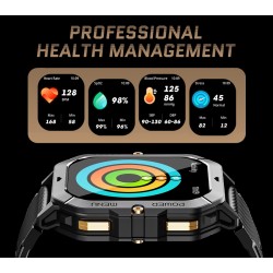 Smartwatch Męski Rubicon RNCF23-1 BLACK