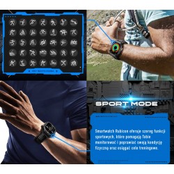 Smartwatch Męski Rubicon RNCF24-1 BLACK