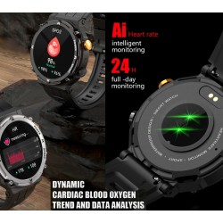 Smartwatch Męski Rubicon RNCF25-1 BLACK