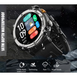 Smartwatch Męski Rubicon RNCF25-1 BLACK