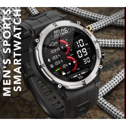 Smartwatch Męski Rubicon RNCF25-1 BLACK