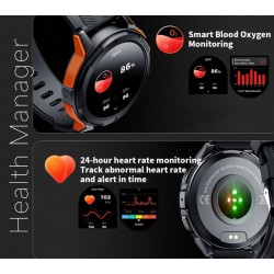 Smartwatch Męski Rubicon RNCF26-1 BLACK