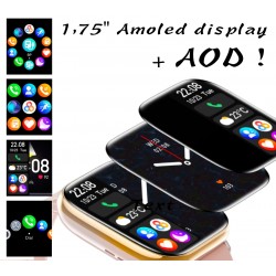 Smartwatch Damski Rubicon RNCF31 ROSE GOLD Bransoleta + 2 Paski