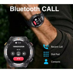 Smartwatch Męski Rubicon RNCF37-1 GPS BLACK