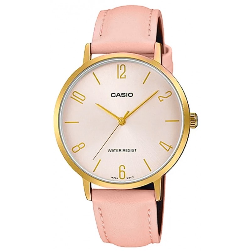 Zegarek Damski Casio LTP-VT01GL-4BUDF + BOX Zegarek Damski Casio LTP-VT01GL-4BUDF + BOX