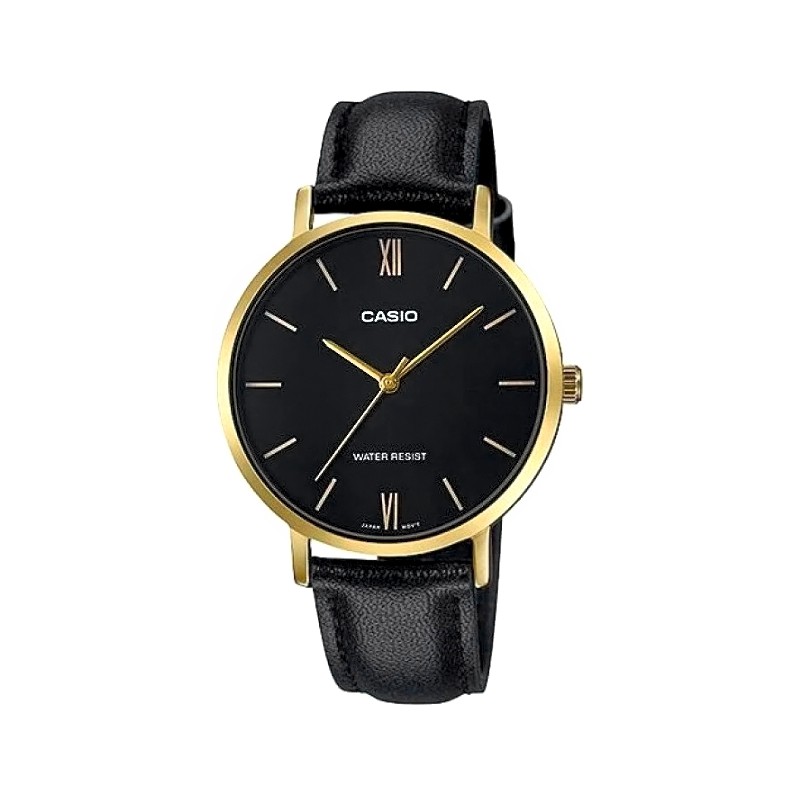 Zegarek Damski Casio LTP-VT01GL-1BUDF + BOX Zegarek Damski Casio LTP-VT01GL-1BUDF + BOX