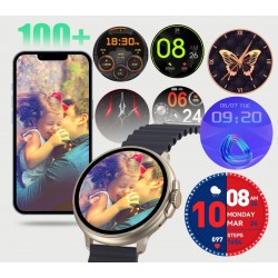 Smartwatch Damski RUBICON RNCF15 Tytan/Light Latte SMARUB260
