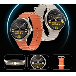 Smartwatch Damski RUBICON RNCF15 Tytan/Light Latte SMARUB260