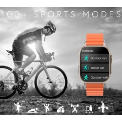 Smartwatch Męski RUBICON RNCF17 Tytan/Black SMARUB268