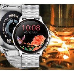 Smartwatch Damski RUBICON RNBE66 Silver SMARUB123