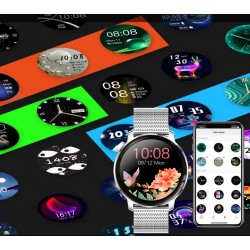 Smartwatch Damski RUBICON RNBE66 Silver SMARUB123