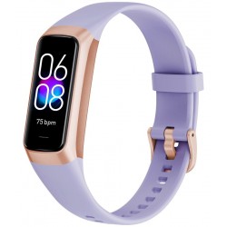 Smartband Damski RUBICON RNCF05 Rose Gold/Berry SMARUB214