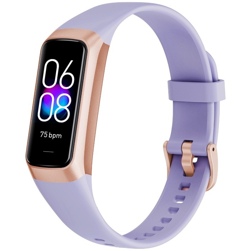 Smartband Damski RUBICON RNCF05 Rose Gold/Berry SMARUB214