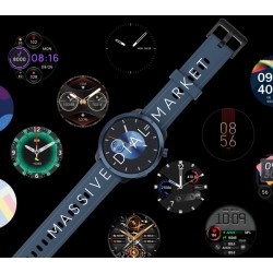 Smartwatch Męski RUBICON RNCF14 Black SMARUB250