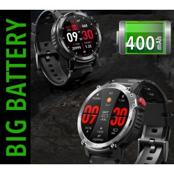 Smartwatch Męski RUBICON RNCF08 Black/Moro SMARUB232