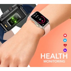 Smartwatch Damski RUBICON RNCF06 Tytan/Orange SMARUB221