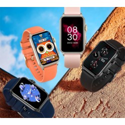 Smartwatch Damski RUBICON RNCF06 Black SMARUB215