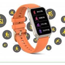 Smartwatch Damski RUBICON RNCF06 Black SMARUB215