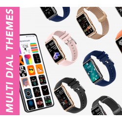 Smartwatch Damski RUBICON RNCF04 Black SMARUB227