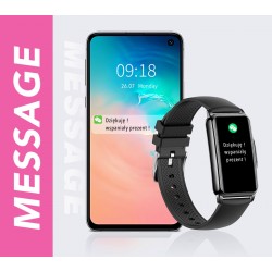 Smartwatch Damski RUBICON RNCF04 Black SMARUB227