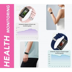 Smartwatch Damski RUBICON RNCF04 Black SMARUB227