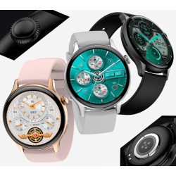 Smartwatch Damski RUBICON RNCF10 Silver/Grey SMARUB238