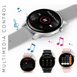 Smartwatch Damski RUBICON RNCF10 Silver/Grey SMARUB238