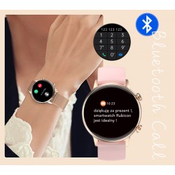 Smartwatch Damski RUBICON RNCF09 Rose Gold/Pink SMARUB234