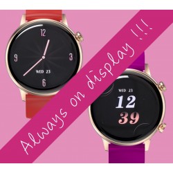 Smartwatch Damski RUBICON RNCF09 Rose Gold/Pink SMARUB234