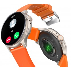 Smartwatch Męski RUBICON RNCF12 Tytan/Orange SMARUB245
