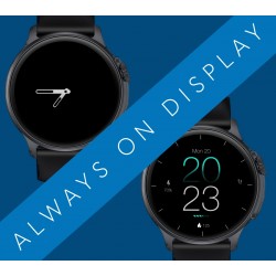 Smartwatch Męski RUBICON RNCF12 Tytan/Orange SMARUB245