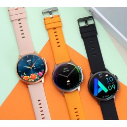 Smartwatch Męski RUBICON RNCF12 Tytan/Orange SMARUB245