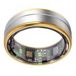 Smart Ring RUBICON R6 Gold/Silver SIZE-8(US) SMARUB321