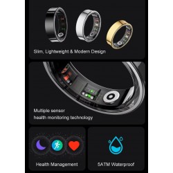 Smart Ring RUBICON R2 Silver SIZE-7(US) SMARUB319