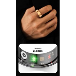 Smart Ring RUBICON R2 Silver SIZE-7(US) SMARUB319