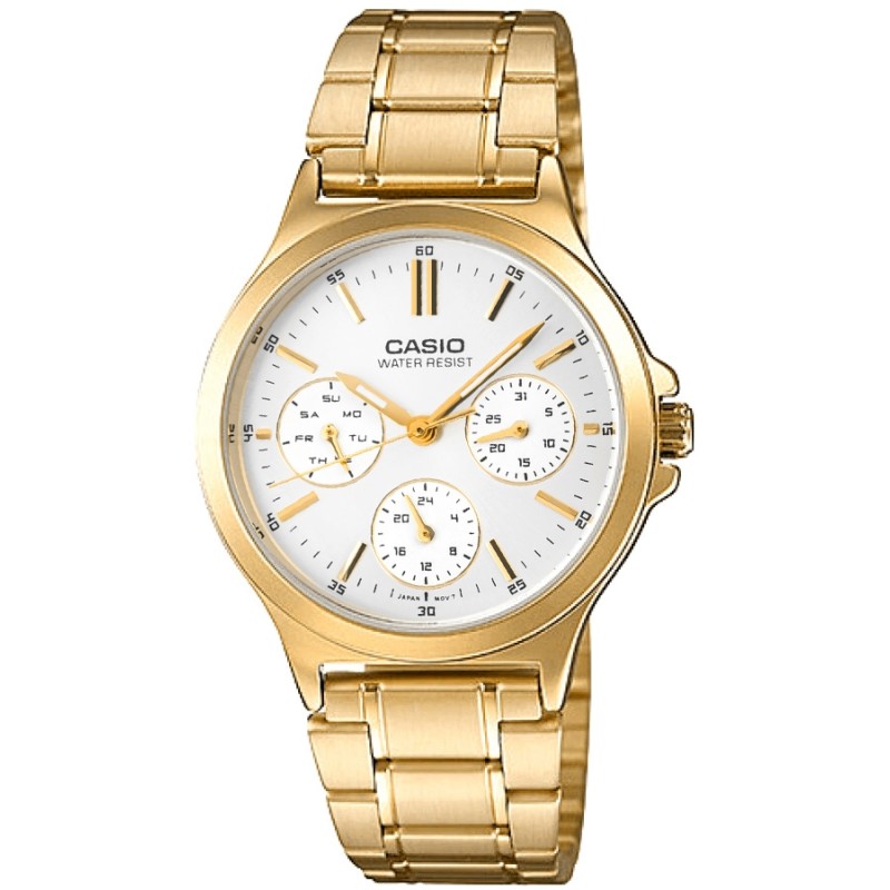 Zegarek Damski CASIO LTP-V300G-7AUDF + BOX Zegarek Damski CASIO LTP-V300G-7AUDF + BOX