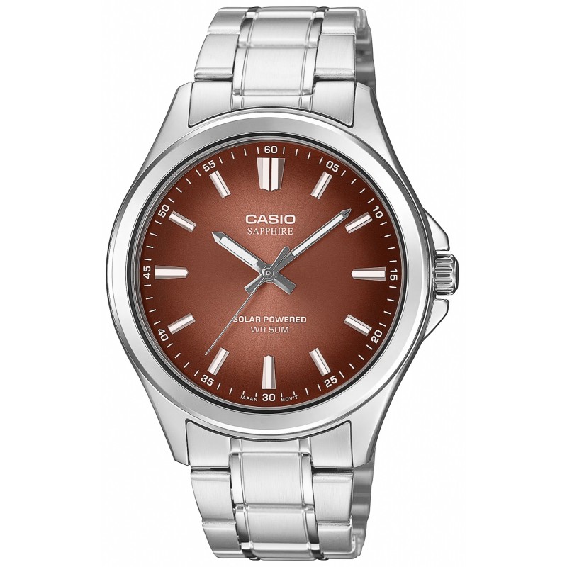 Zegarek Męski CASIO Solar MTS-RS100D-5ADF + BOX Zegarek Męski CASIO Solar MTS-RS100D-5ADF + BOX